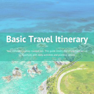 Basic Itinerary Planning Package