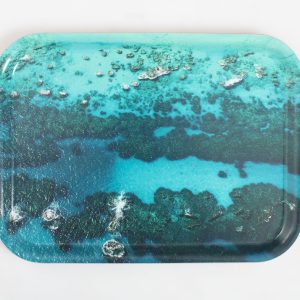 Mini Bermuda Tray by Meredith Andrews, Blue Bermuda Reef